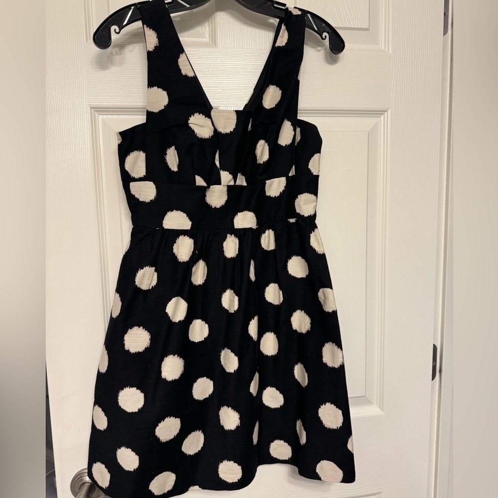 LOFT large polka dots dress